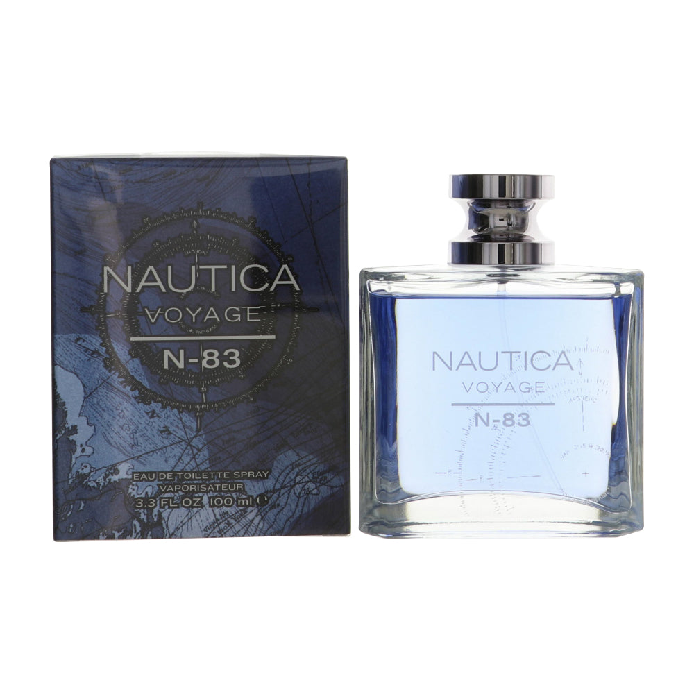Nautica Voyage N-83 Eau de Toilette for Men â€” 3.3 oz