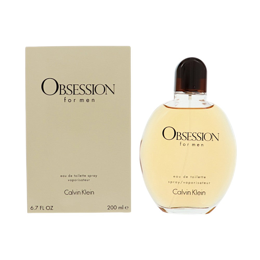 Calvin Klein Obsession Eau de Toilette for Men â€” 6.7 oz