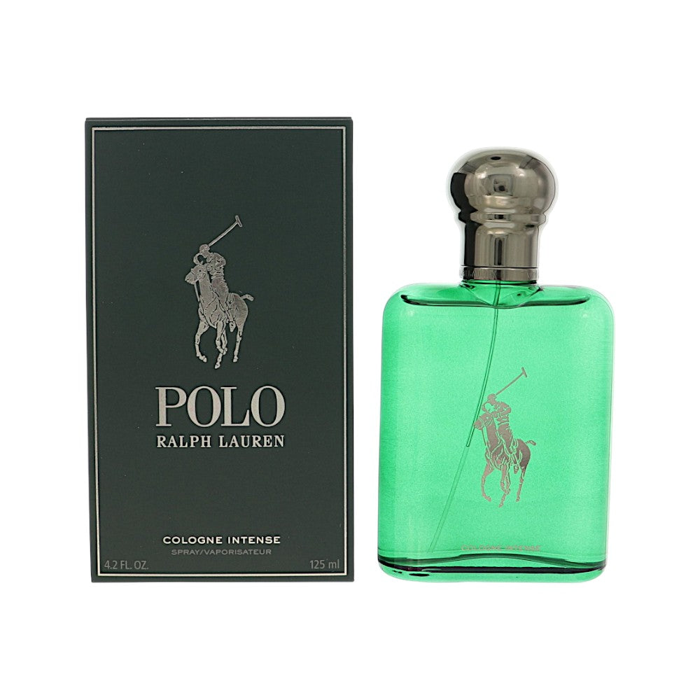 Ralph Lauren Polo Green Eau de Cologne for Men â€” Intense â€” 4.2 oz