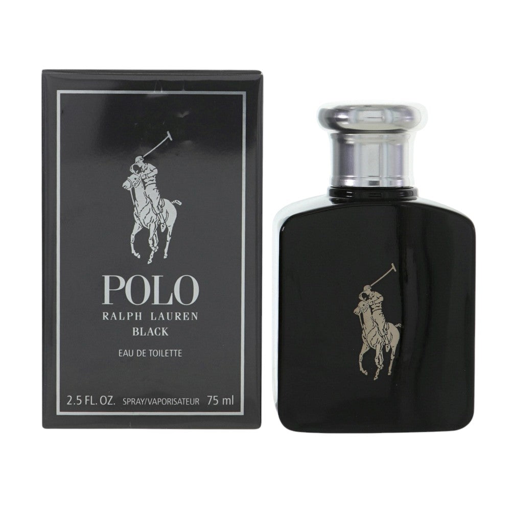 Ralph Lauren Polo Black Eau de Toilette for Men â€” 2.5 oz