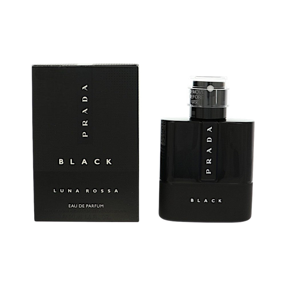 Prada Luna Rossa Black Eau de Parfum for Men â€” 1.6 oz