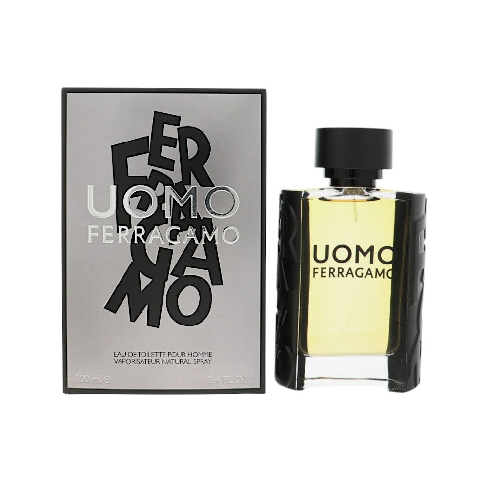 Salvatore Ferragamo Uomo Eau de Toilette for Men â€” 3.4 oz