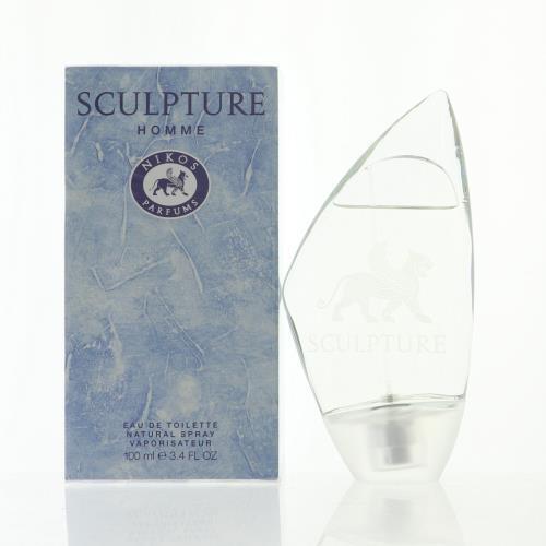 Nikos Sculpture Eau de Toilette for Men â€” 3.4 oz