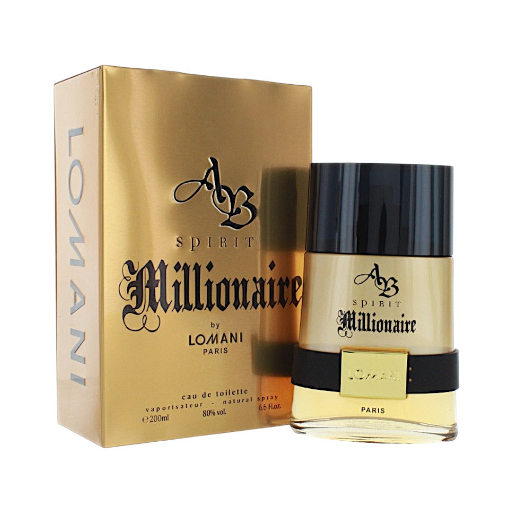 Lomani Spirit Millionaire Eau de Toilette for Men â€” 6.6 oz