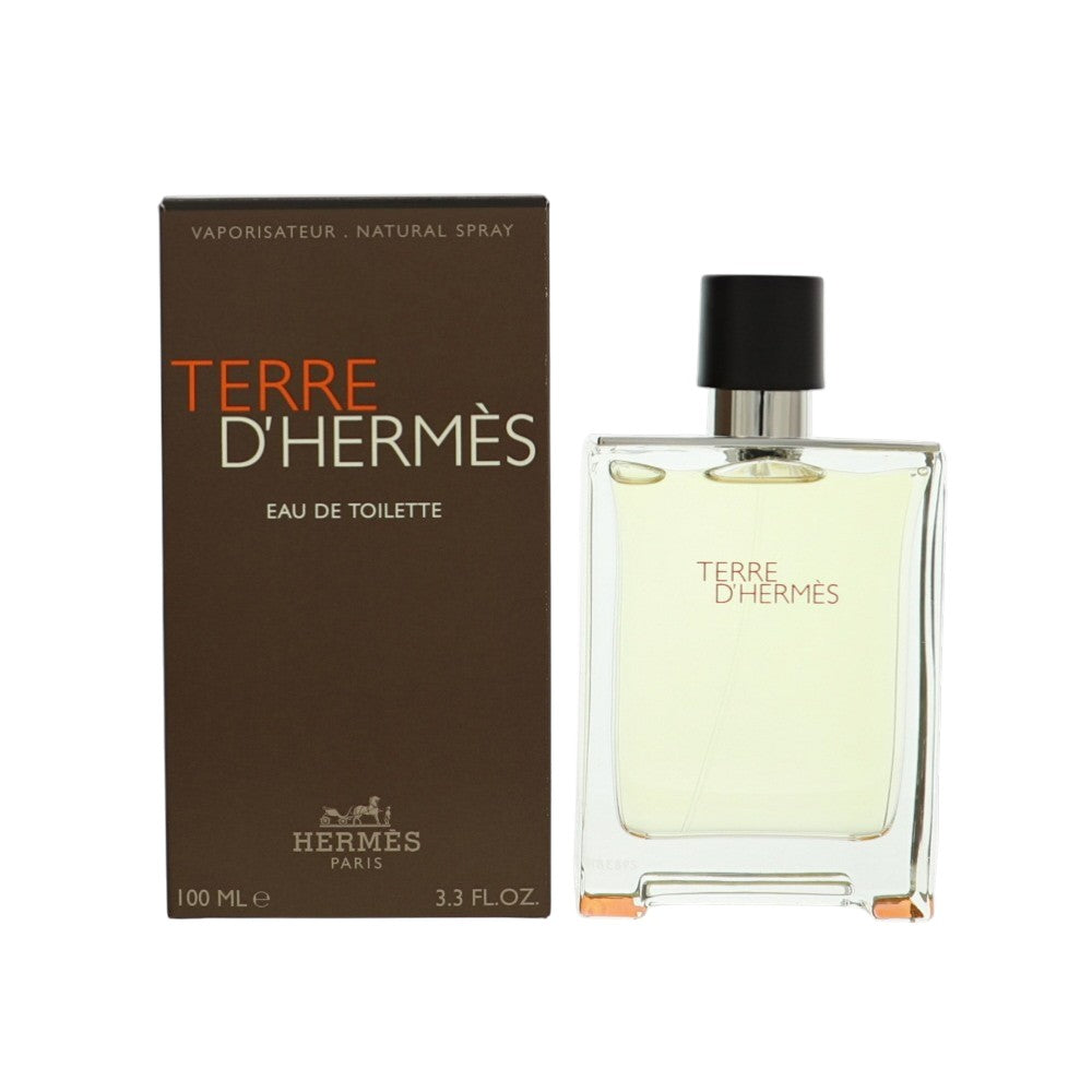 Hermes Terre D'Hermes Eau de Toilette for Men â€” 3.3 oz