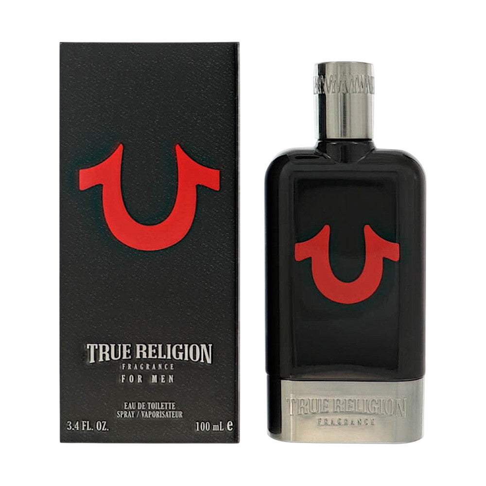 True Religion Black Eau de Toilette for Men â€” 3.4 oz