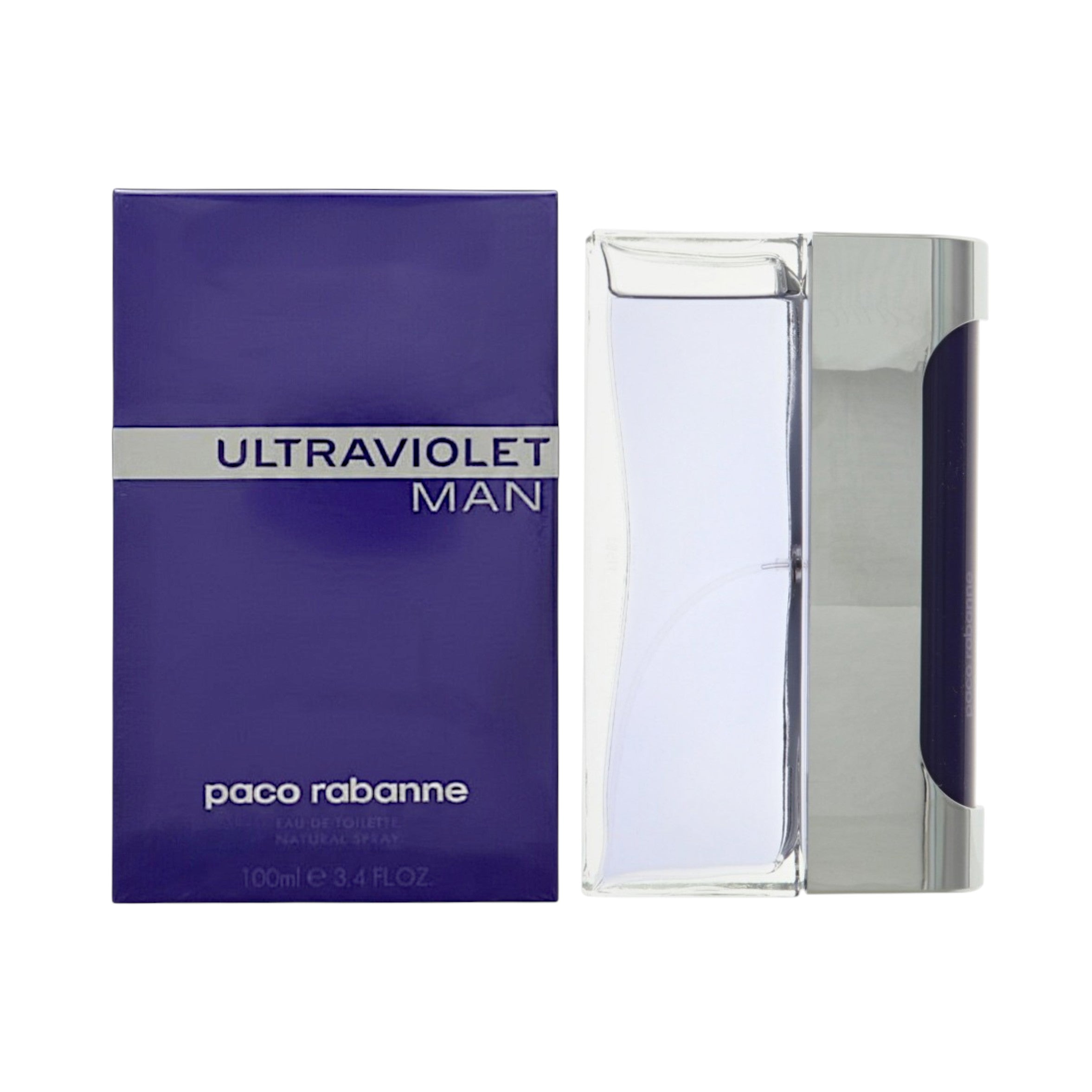 Paco Rabanne Ultraviolet Eau de Toilette for Men â€” 3.4 oz