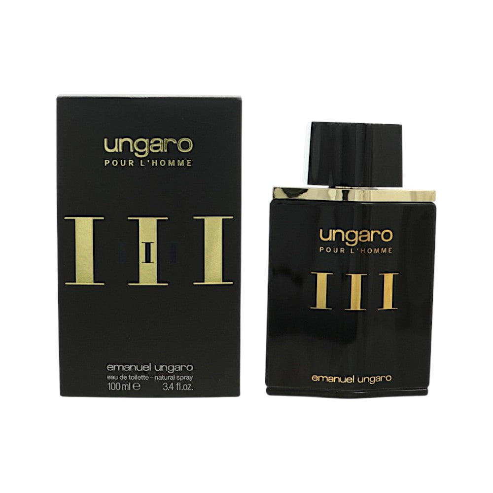 Emanuel Ungaro Ungaro Iii Eau de Toilette for Men â€” 3.4 oz