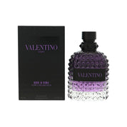Valentino Born In Roma Purple Melancholia Eau de Toilette for Men â€” 3.4 oz