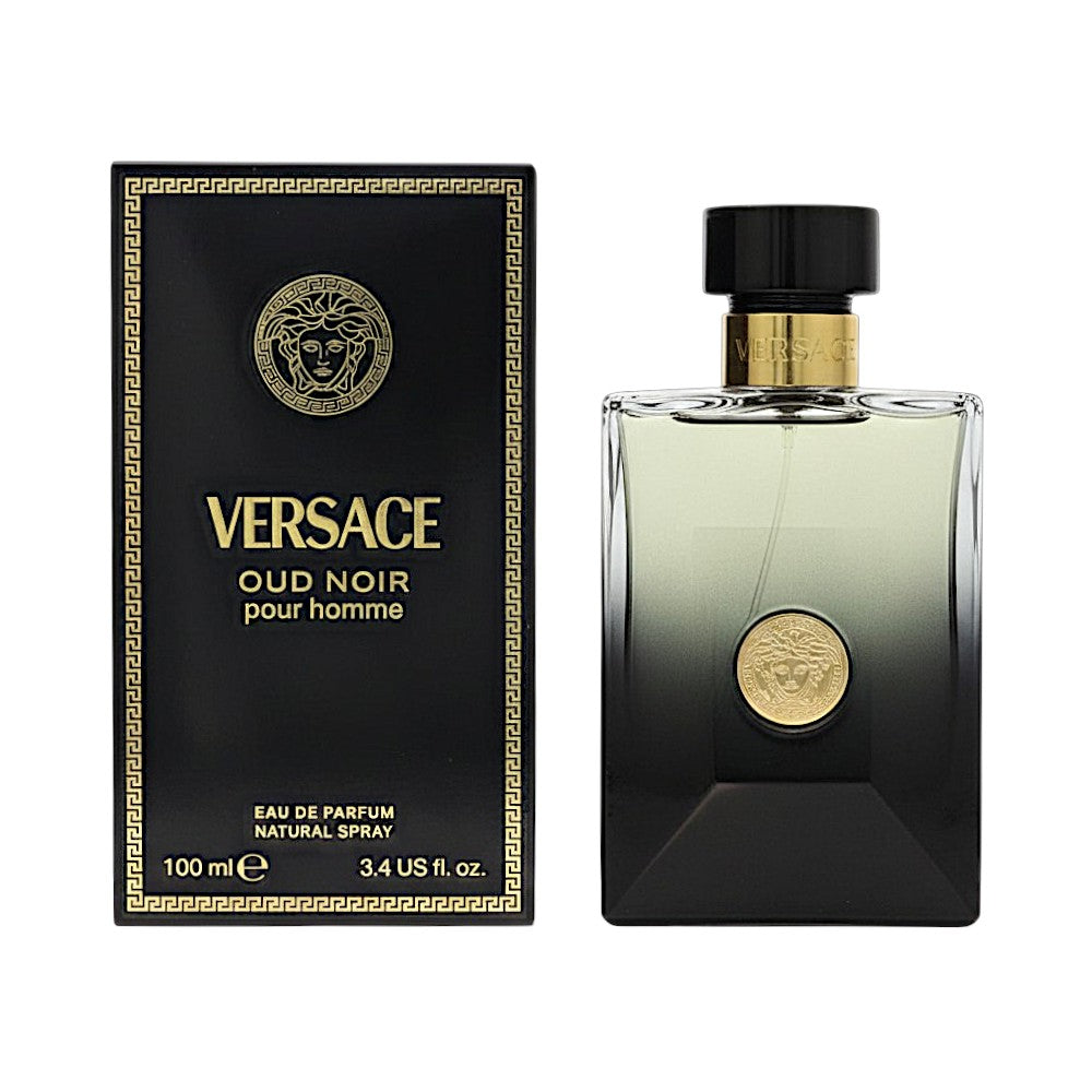 Versace Oud Noir Eau de Parfum for Men â€” 3.4 oz
