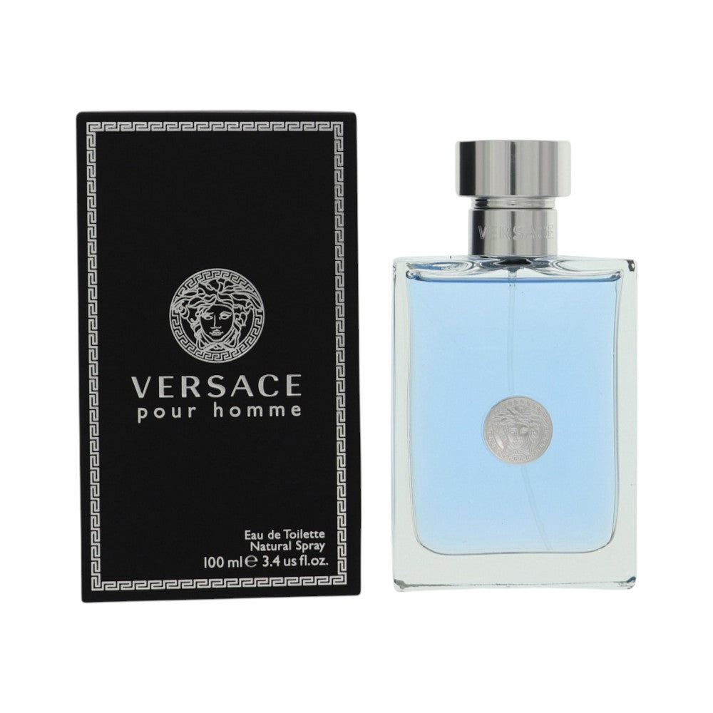 Versace Pour Homme Eau de Toilette for Men â€” 3.4 oz