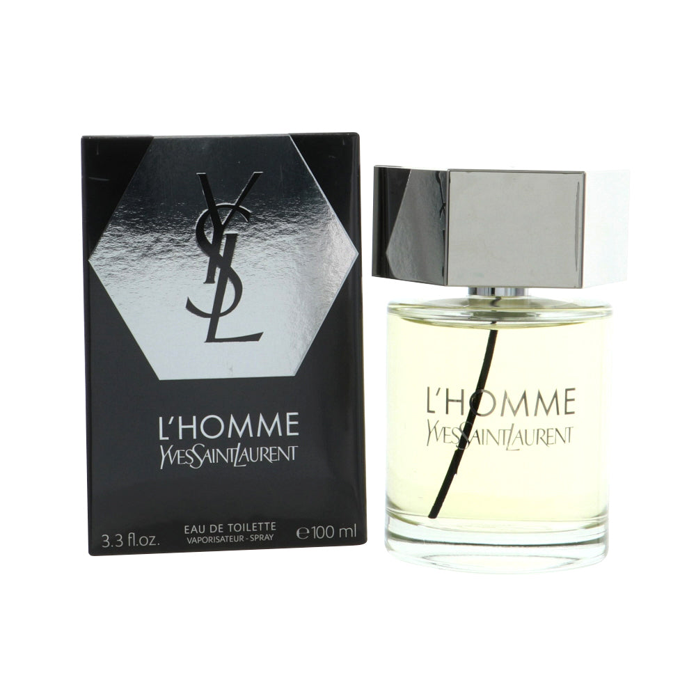 Yves Saint Laurent L'Homme Eau de Toilette for Men â€” 3.3 oz