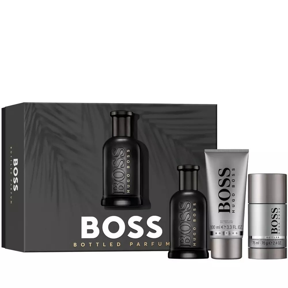 BOSS BOTTLED PARFUM SET 3PC