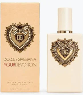 Dolce & Gabbana Your Devotion Eau de Parfum Intense bottle and box