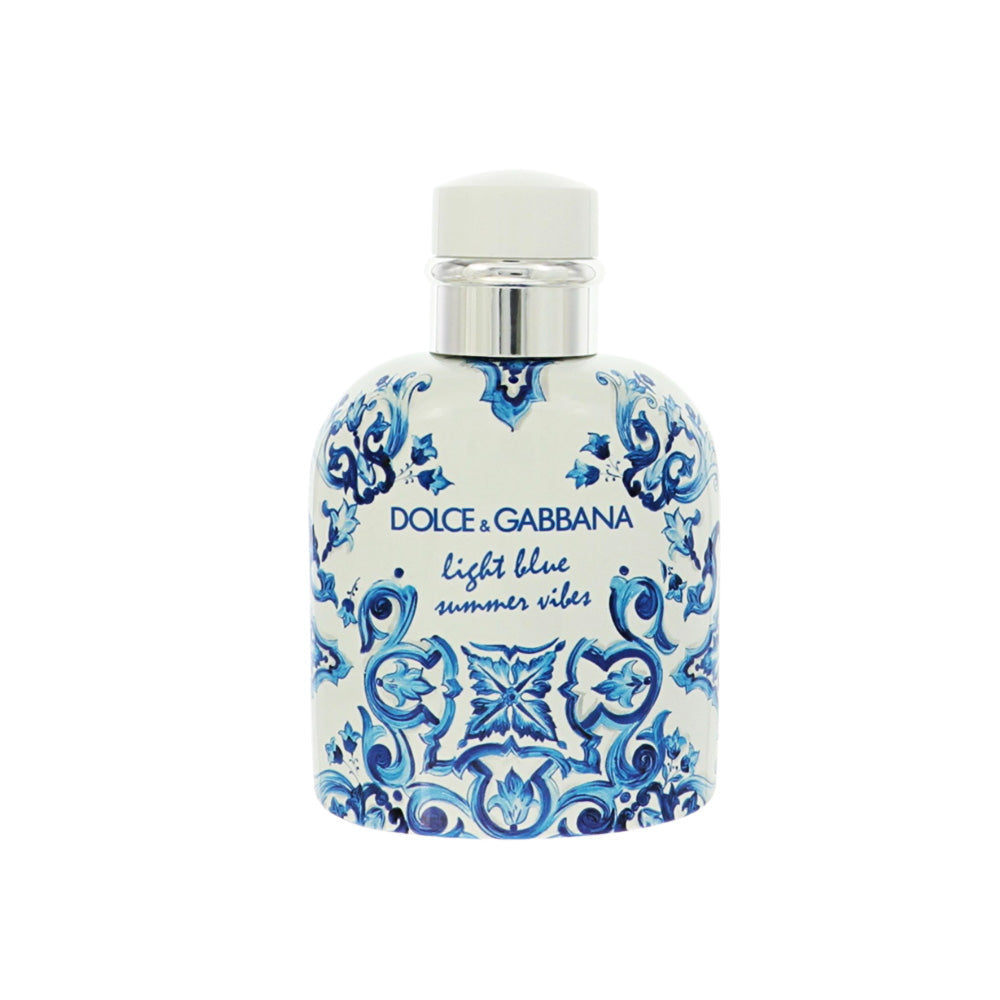 D&G Light Blue Summer Vibes Eau de Toilette for Men â€” Tester 4.2 oz
