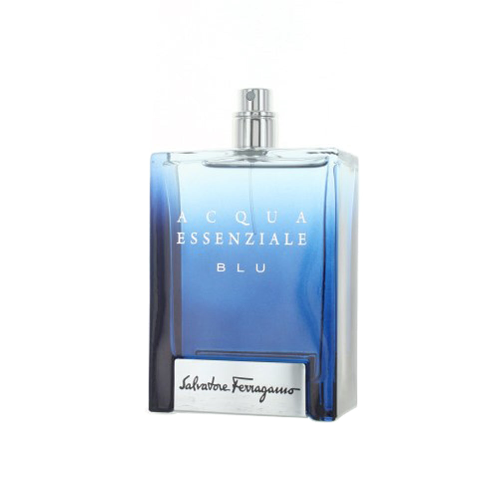Salvatore Ferragamo Acqua Essenziale Blu Eau de Toilette for Men â€” Tester 3.3 oz