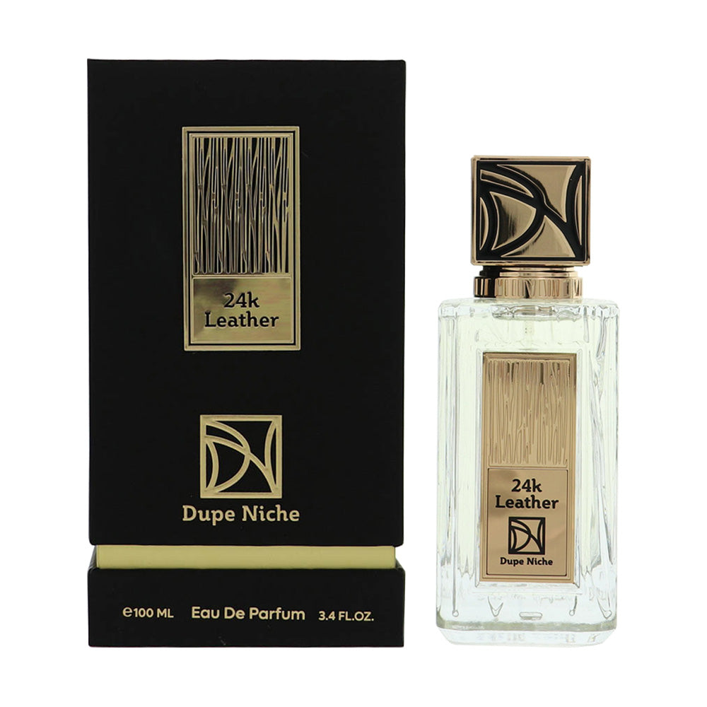 Dupe Niche 24K Leather Eau de Parfum â€” Unisex â€” 3.4 oz