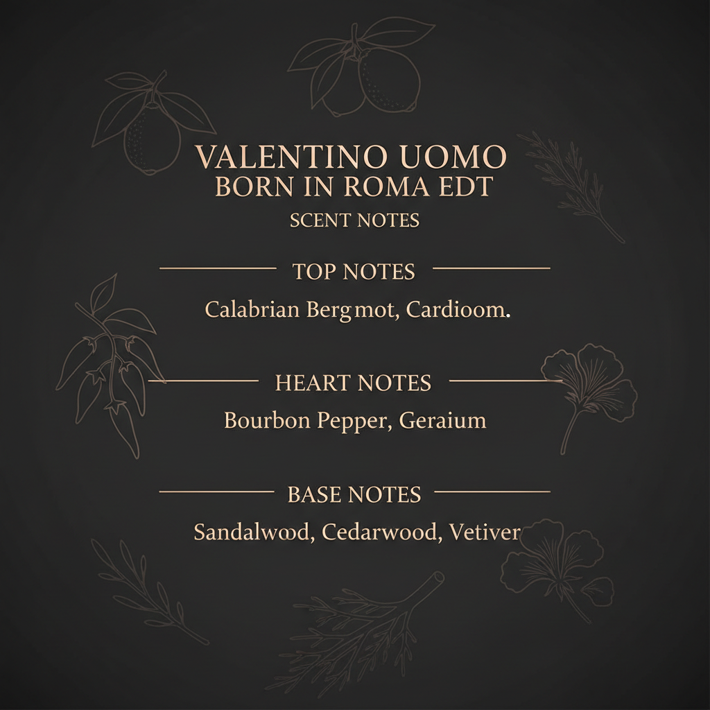 Valentino Born in Roma - Scent Notes