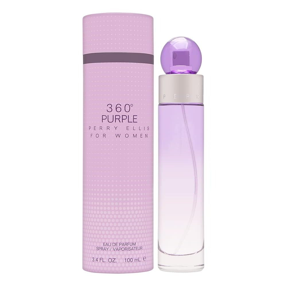 Perry Ellis 360 Purple Eau de Parfum for Women â€” 3.4 oz