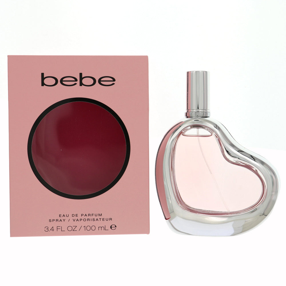 Bebe Silver Eau de Parfum for Women â€” 3.4 oz