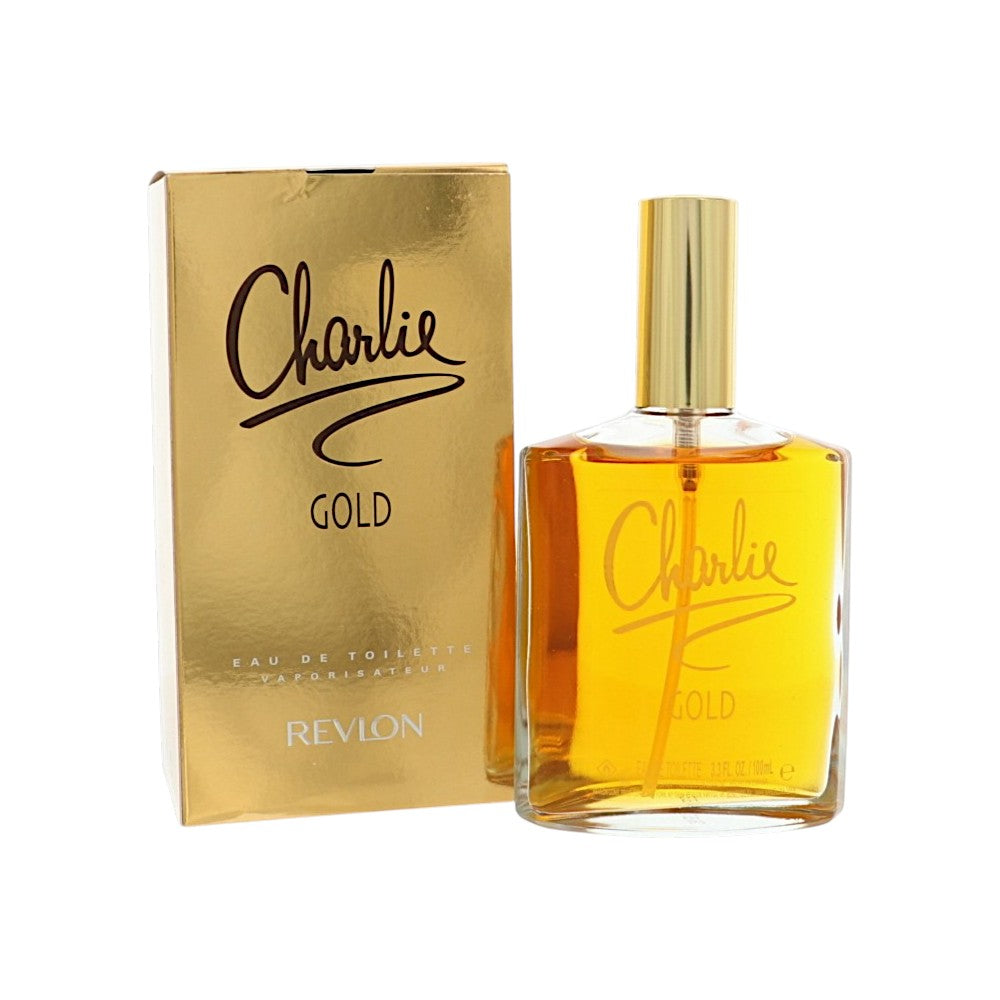 Revlon Charlie Gold Eau de Toilette for Women â€” 3.3 oz