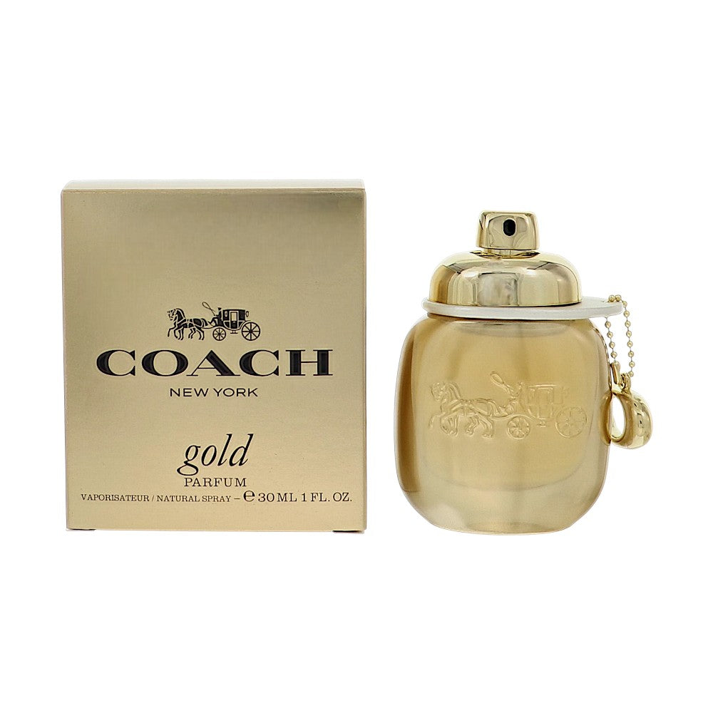 Coach Nyc Gold Parfum for Women â€” 1 oz