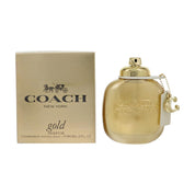 Coach Nyc Gold Parfum for Women â€” 3 oz