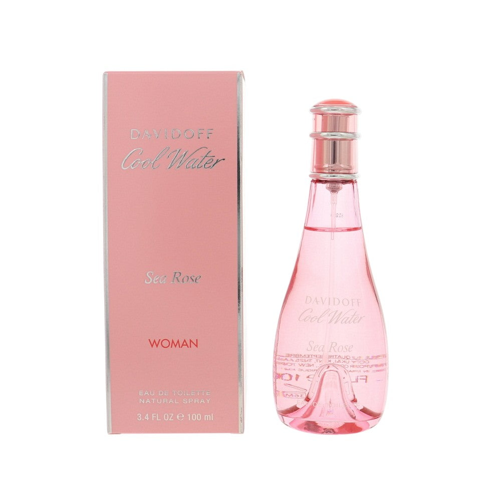 Davidoff Cool Water Sea Rose Eau de Toilette for Women â€” 3.4 oz