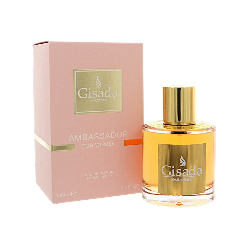 Gisada Ambassador Pink Eau de Parfum for Women â€” 3.4 oz