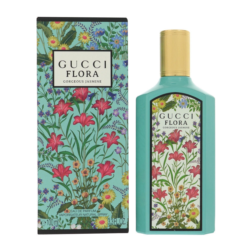 Gucci Flora Gorgeous Jasmine Eau de Parfum for Women â€” 3.3 oz