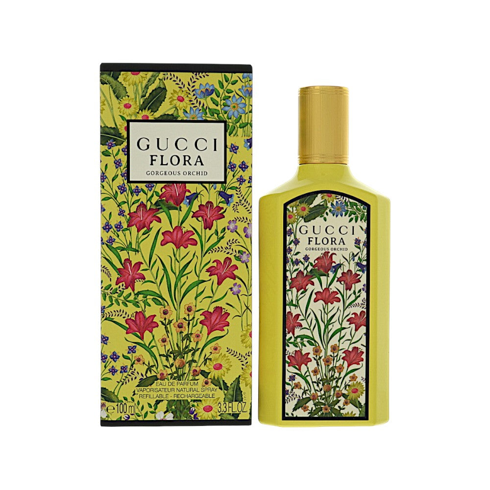 Gucci Flora Gorgeous Orchid Eau de Parfum for Women â€” 3.3 oz