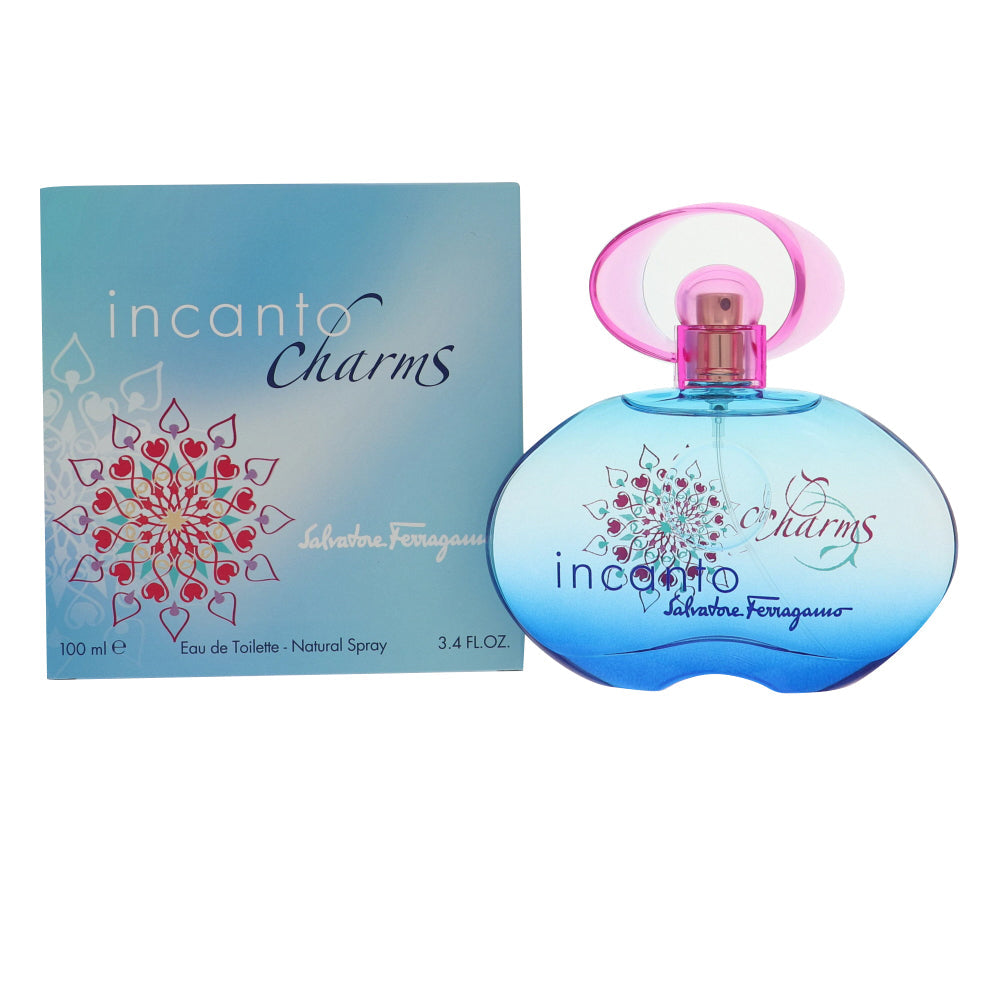 Salvatore Ferragamo Incanto Charms Eau de Toilette for Women â€” 3.4 oz