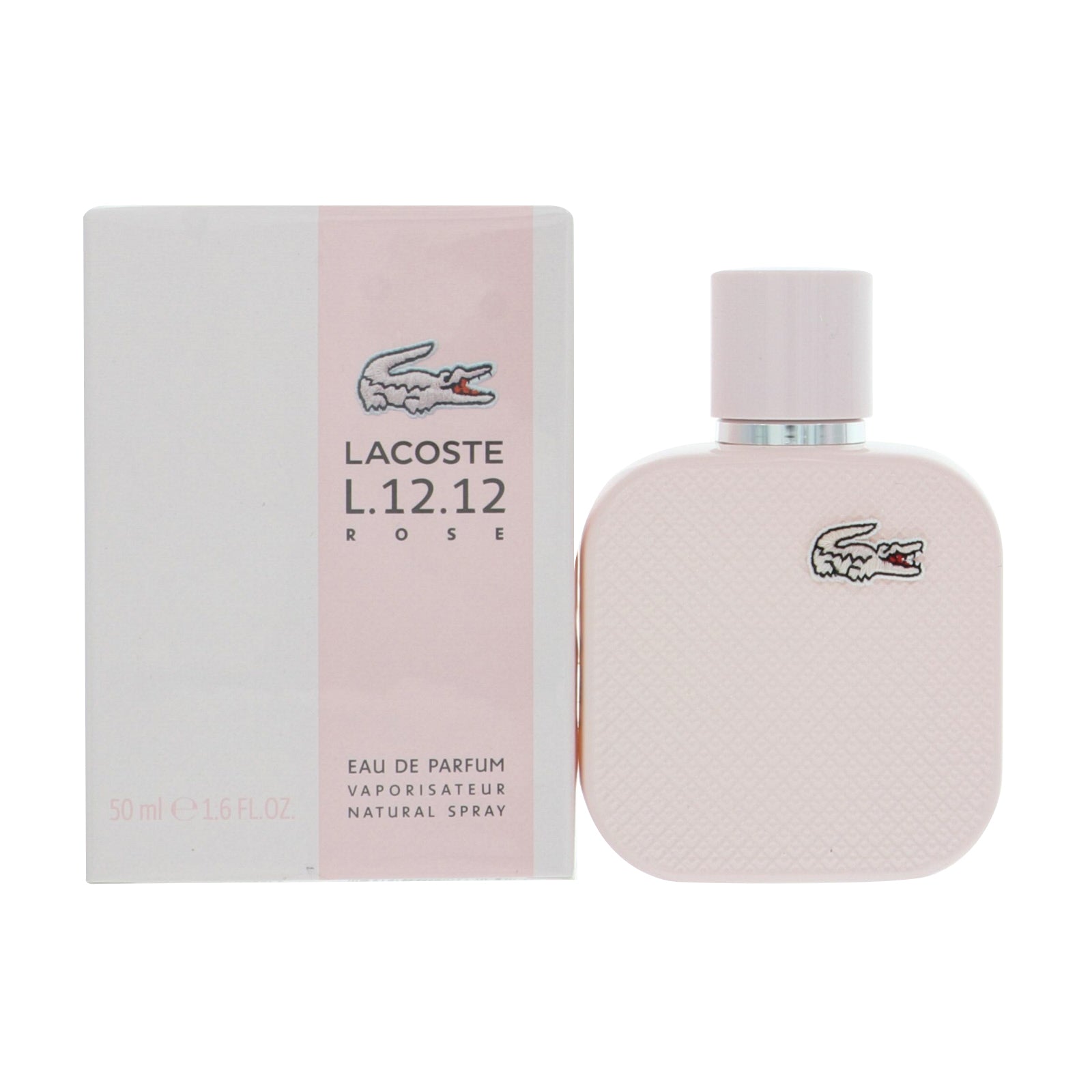 Lacoste L.12.12 Rose Eau de Parfum for Women â€” 1.6 oz