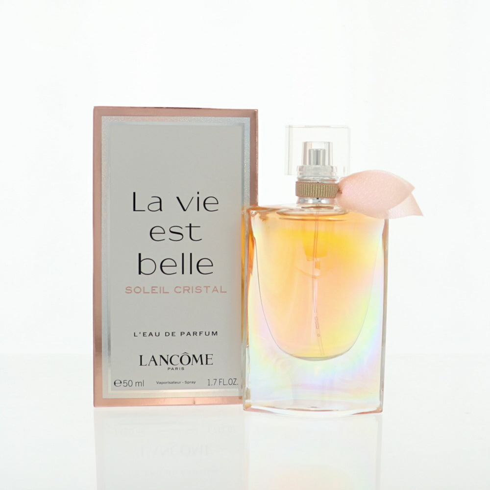 Lancome La Vie Est Belle Soleil Cristal Eau de Parfum for Women â€” 1.7 oz