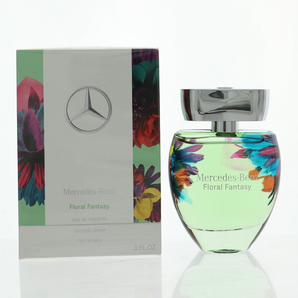 Mercedes Benz Floral Fantasy Eau de Toilette for Women â€” 3.0 oz