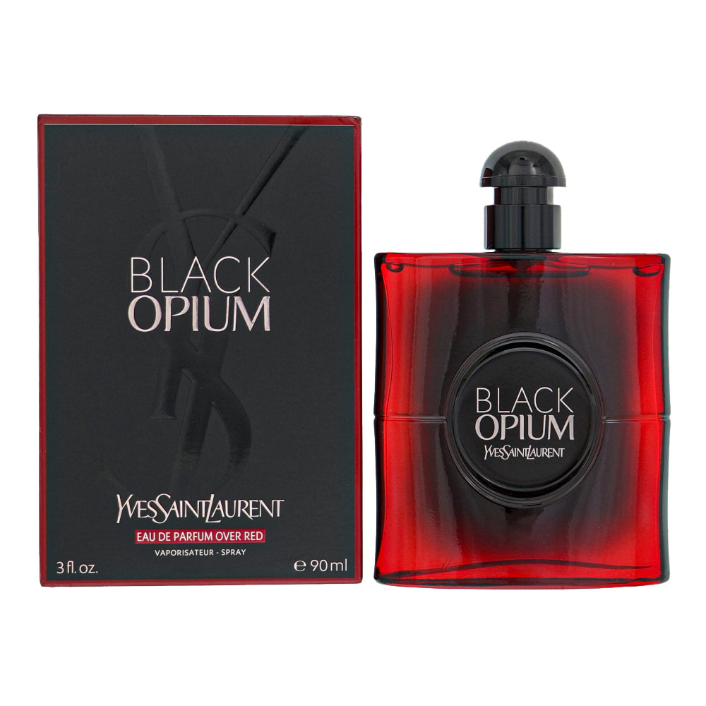 Yves Saint Laurent Black Opium Over Red Eau de Parfum for Women â€” 3 oz