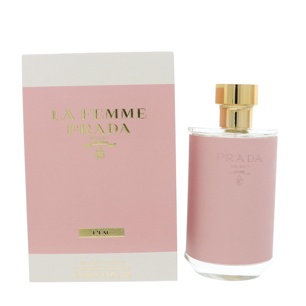Prada La Femme L'Eau Eau de Toilette for Women â€” 3.3 oz
