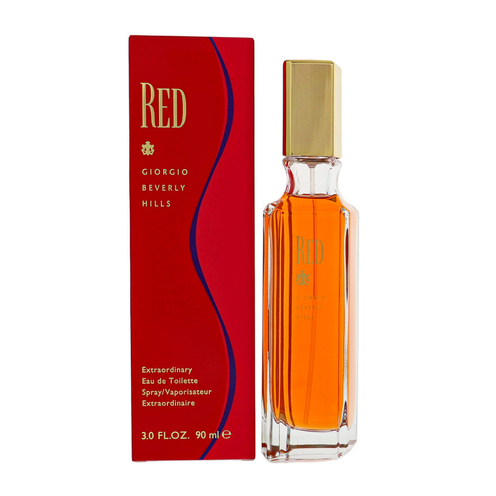 Giorgio Beverly Hills Red Eau de Toilette for Women â€” 3 oz