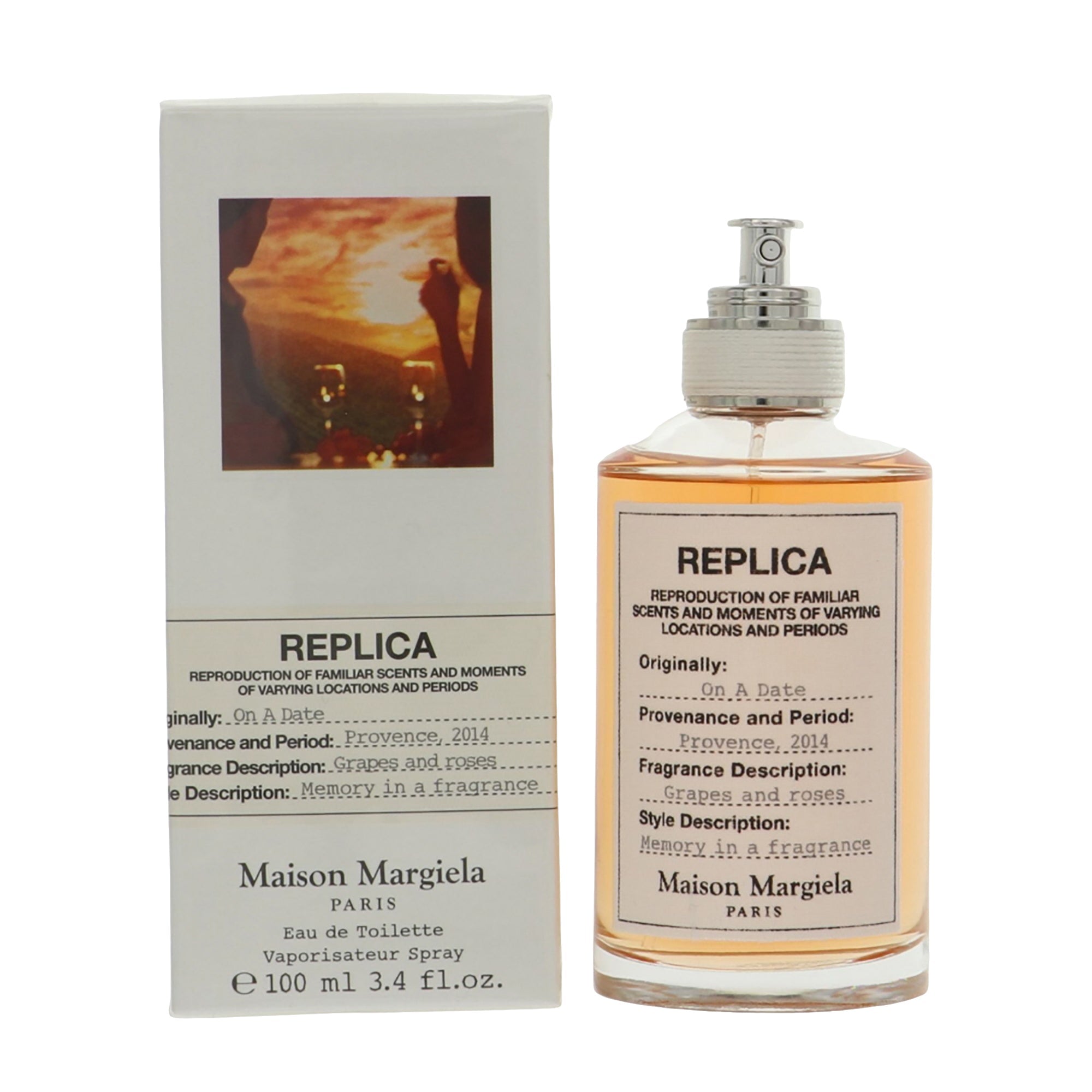 Maison Margiela Replica On A Date Eau de Toilette for Women â€” 3.4 oz