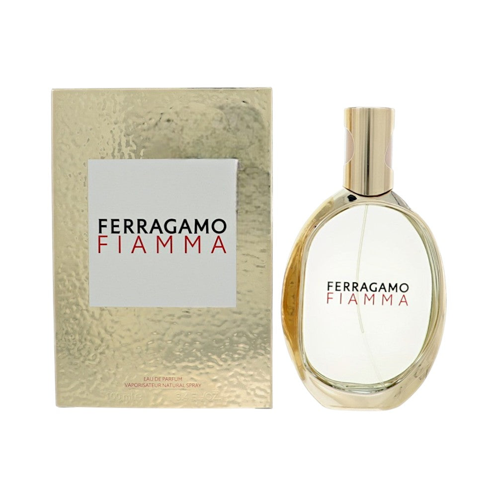 SALVATORE FERRAGAMO FIAMMA EDP SPR (W) 3.4 oz Retail Box