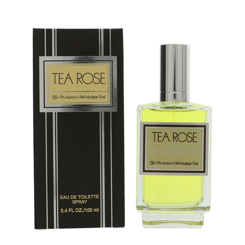 Perfumers Workshop Tea Rose Eau de Toilette for Women â€” 3.4 oz