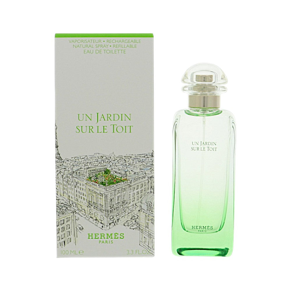 Hermes Un Jardin Sur Le Toit Eau de Toilette for Women â€” 3.3 oz