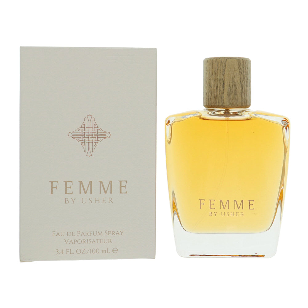 Usher Femme Eau de Parfum for Women â€” 3.4 oz