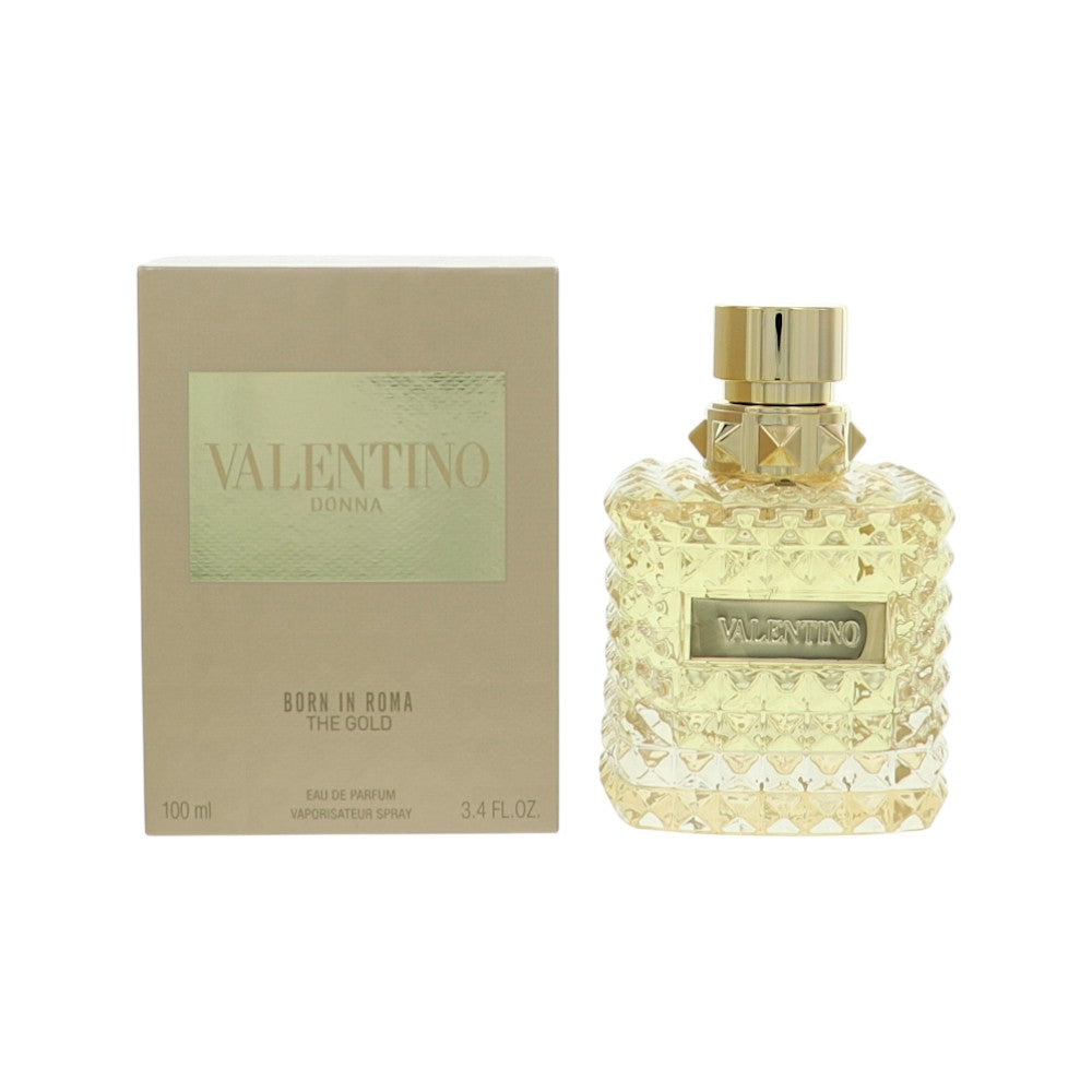 Valentino Born In Roma Gold Eau de Parfum for Women â€” 3.4 oz