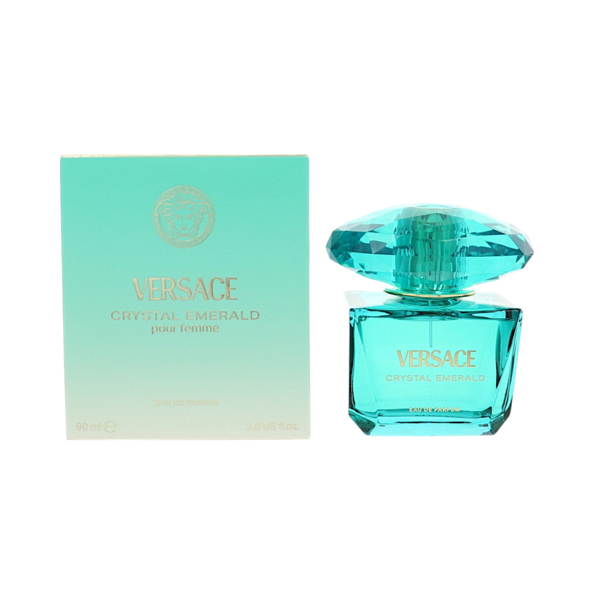 Versace Crystal Emerald Eau de Parfum for Women â€” 3 oz