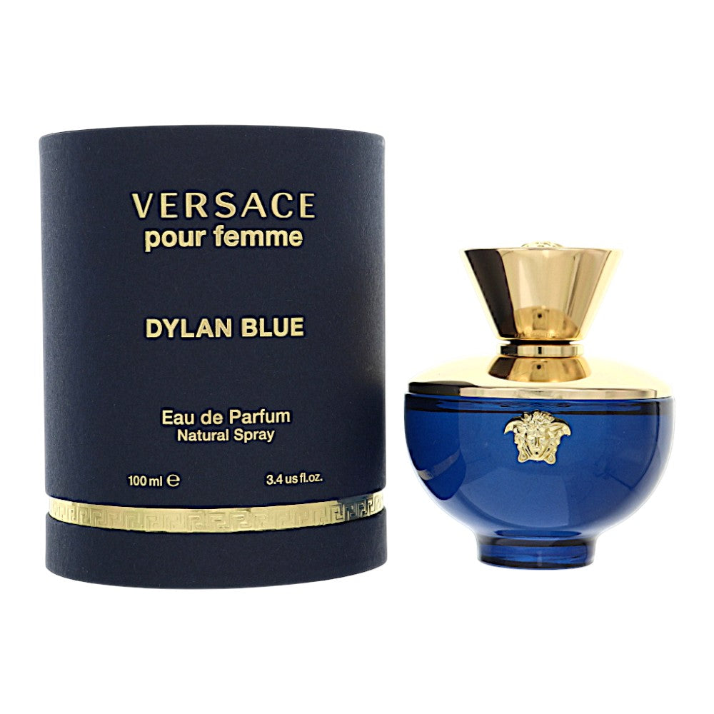 Versace Dylan Blue Eau de Parfum for Women â€” 3.4 oz