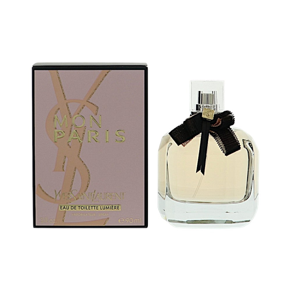 Yves Saint Laurent Mon Paris Lumiere Eau de Toilette for Women â€” 3 oz