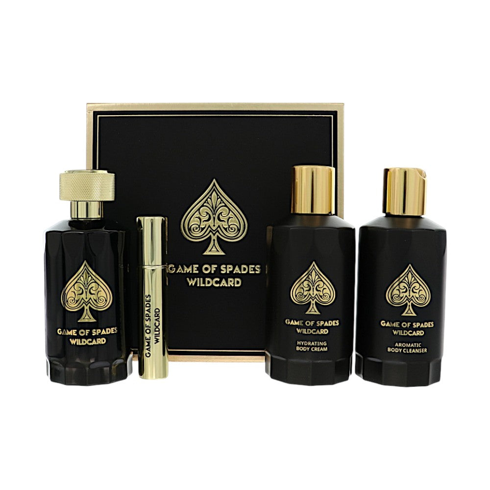 Game Of Spades Wild Card Gift Set for Men â€” 4pc set