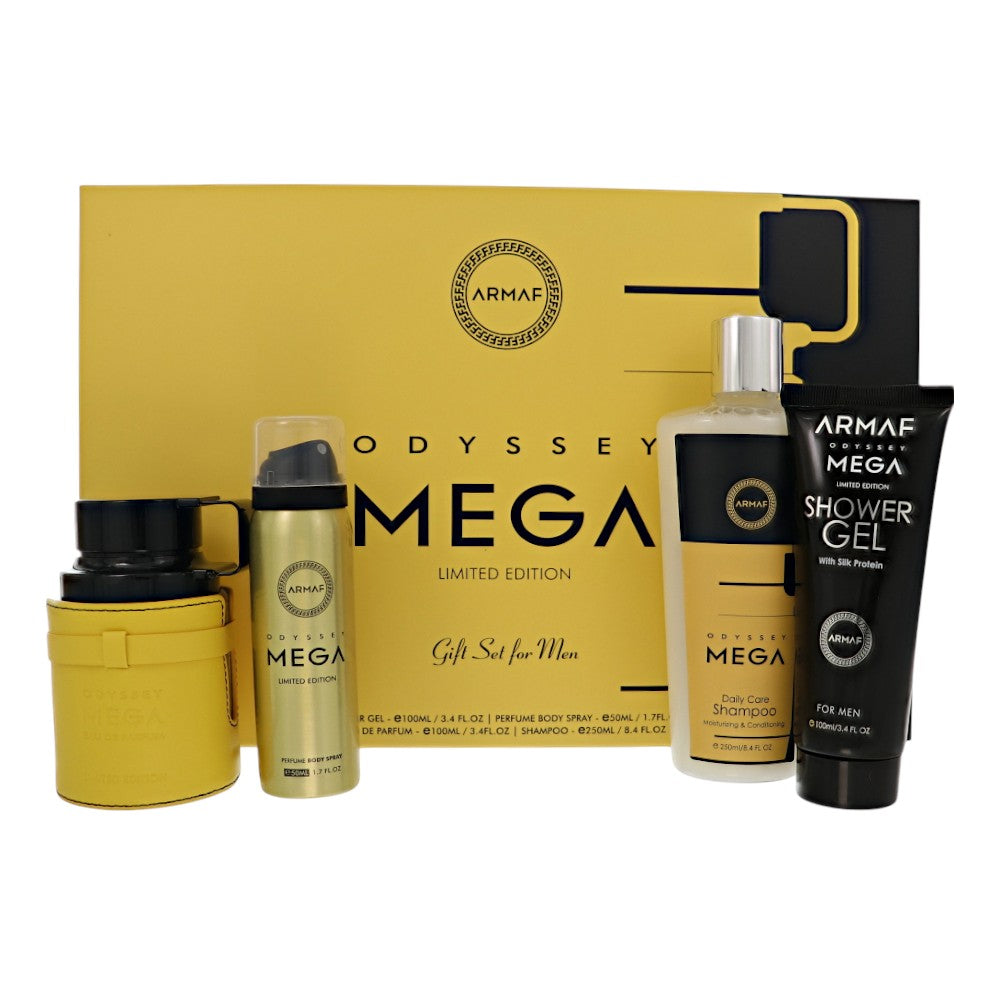Armaf Odyssey Mega Limited Edition Gift Set for Men â€” 4pc set