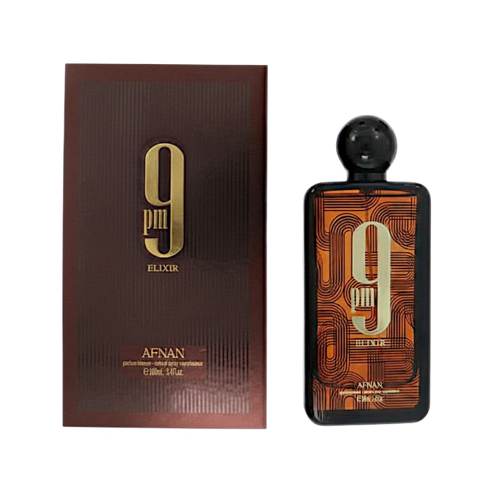 Afnan 9Pm Elixir Eau de Parfum for Men â€” 3.4 oz